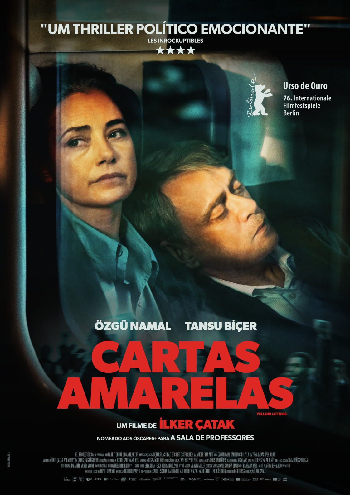 Cartas Amarelas poster